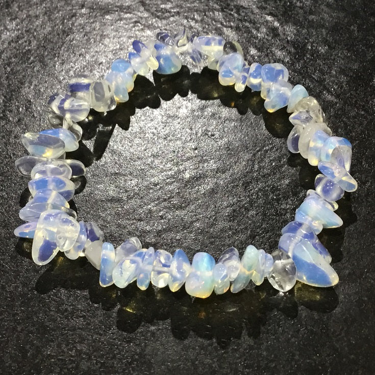 Opalite Chip Bracelet Opalite Chip Bracelet